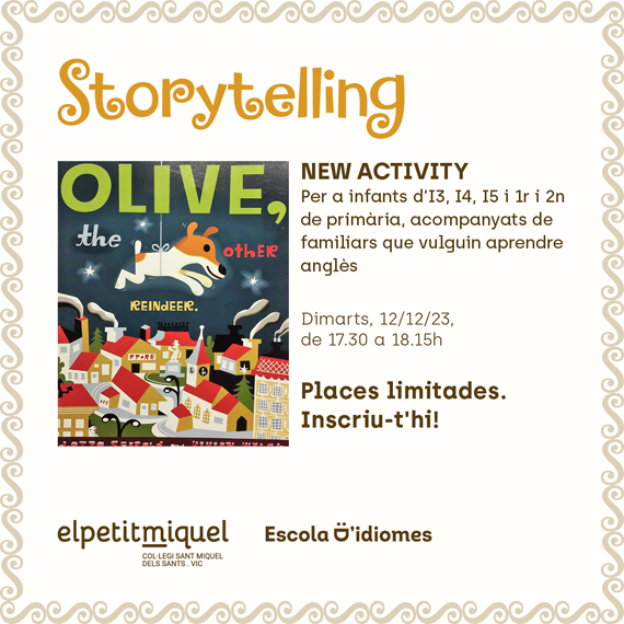 Storytelling_Olive, the other reindeer